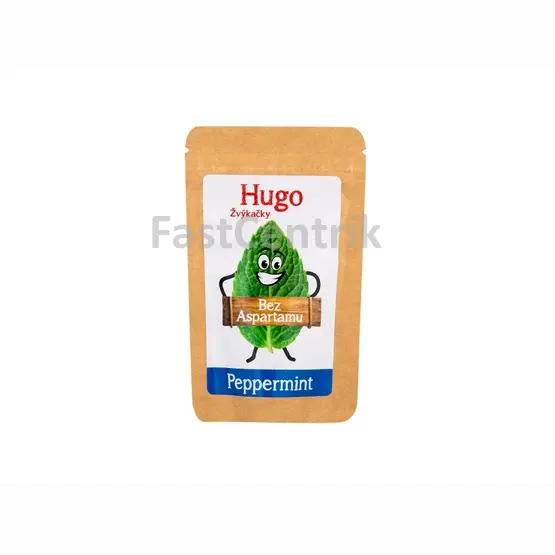 Žvýkačky HUGO Peppermint VELEBA 42 g.webp