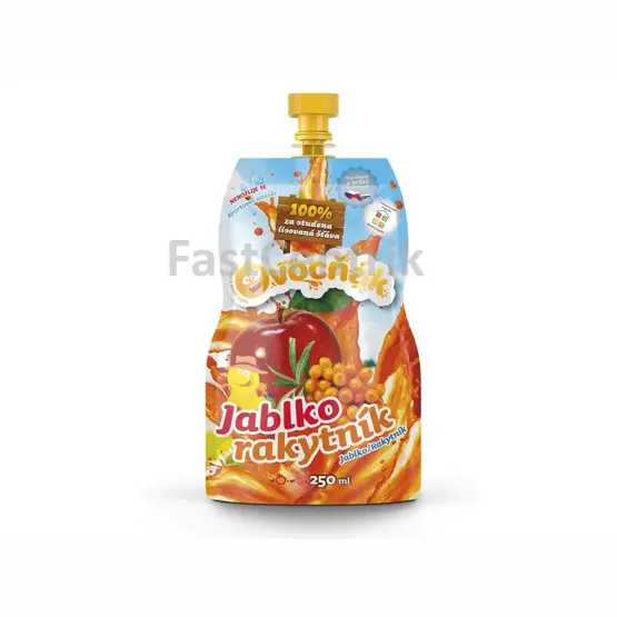 Mošt jablko-rakytník OVOCŇÁK 250 ml