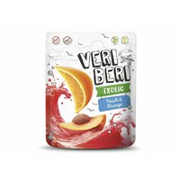 Ovocné stripsy Exotic Broskev & Pomeranč VERI BERI 50 g