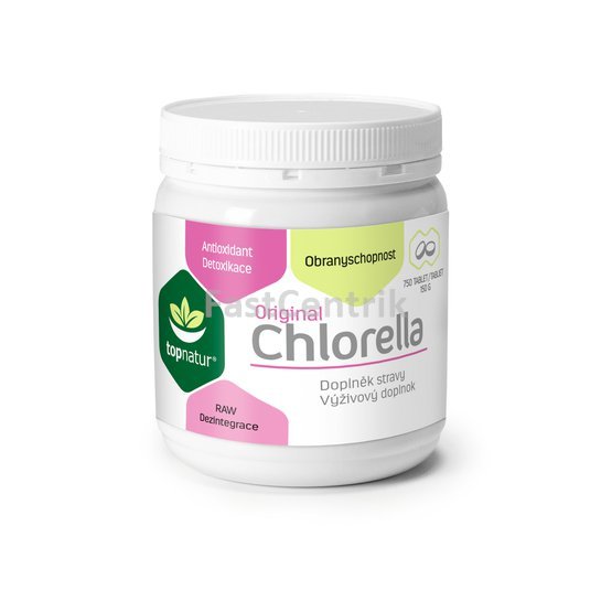 Chlorella TOPNATUR 750 tablet