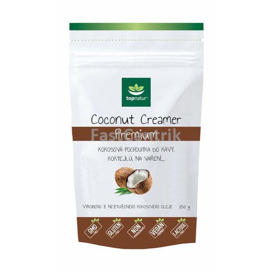 Coconut Creamer Premium TOPNATUR 150 g