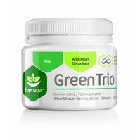 Green Trio - zelený ječmen, chlorella, spirulina TOPNATUR 180 tablet