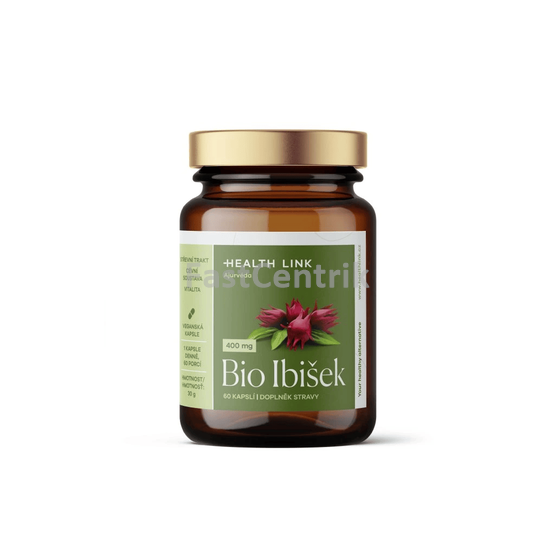 BIO Ibišek 400 mg HEALTH LINK 60 kapslí