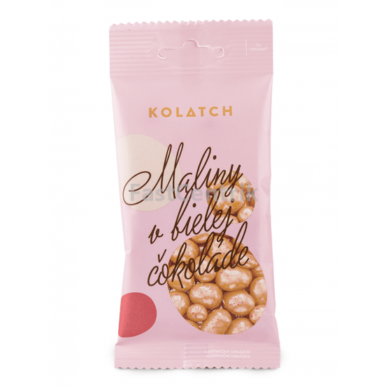 BIO Maliny v bílé čokoládě KOLATCH 35 g