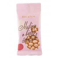 BIO Maliny v bílé čokoládě KOLATCH 35 g