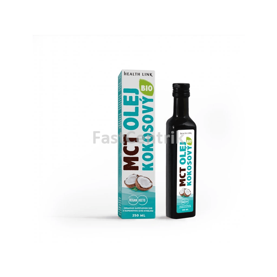BIO MCT Kokosový olej HEALTH LINK 250 ml