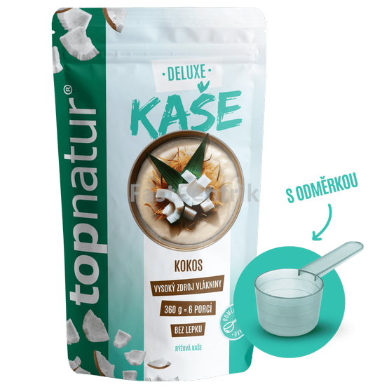 DELUXE kaše kokos 360 g TOPNATUR