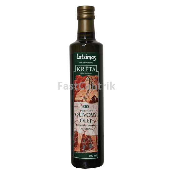BIO Olivový olej extra panenský LATZIMAS 500 ml