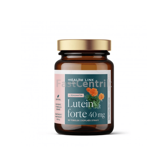 Lutein forte 40 mg + zeaxantin HEALTH LINK 90 ks