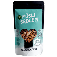 LOW CARB Musli srdcem Paleo&Kokos TOPNATUR 350 g