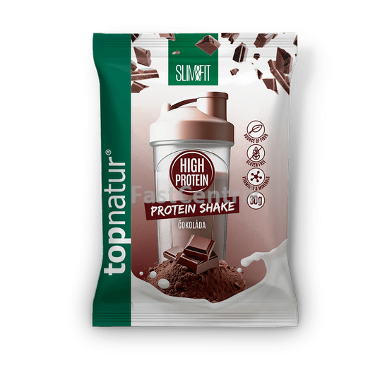 SLIM&FIT PROTEIN shake čokoláda 30 g TOPNATUR